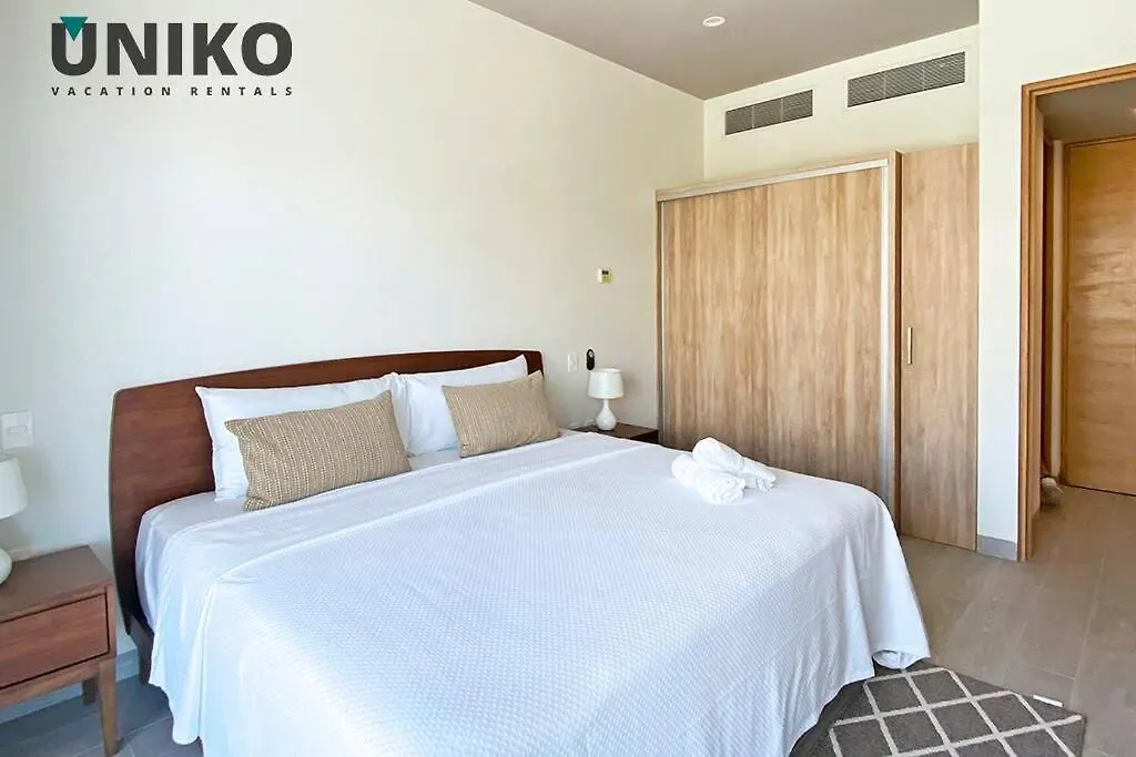 1 Block To The Beach 2Br 6Pax Rooftop Pool King Bed Playa del Carmen 0*,
