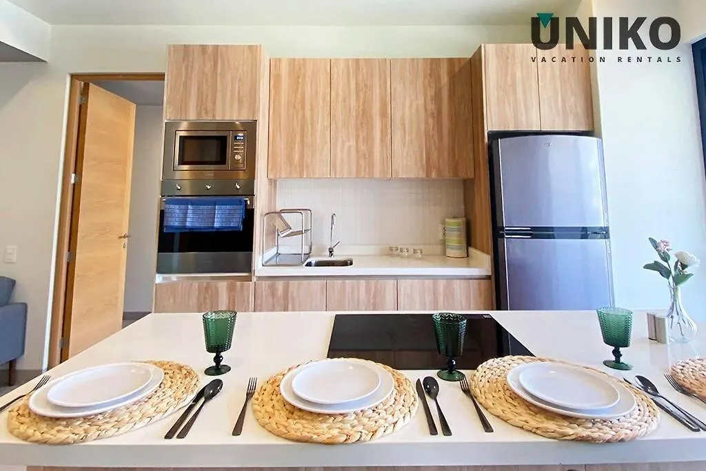 1 Block To The Beach 2Br 6Pax Rooftop Pool King Bed Playa del Carmen