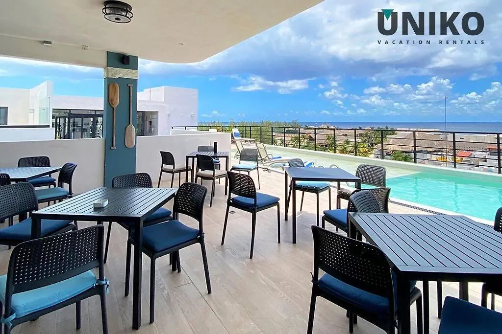 Apartment 1 Block To The Beach 2Br 6Pax Rooftop Pool King Bed Playa del Carmen